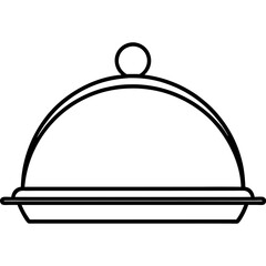 Modern Line Art Serving Tray Concepts