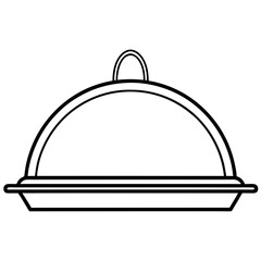 Modern Line Art Serving Tray Concepts