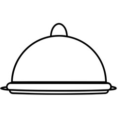 Modern Line Art Serving Tray Concepts