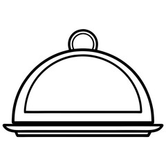 Modern Line Art Serving Tray Concepts