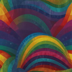 Obraz premium fondo arco iris