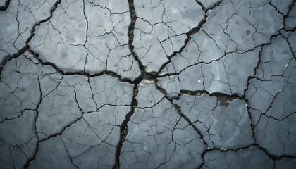 Obraz premium dry cracked ground