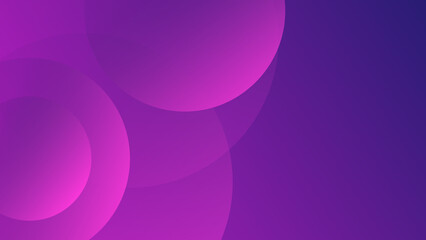 Abstract pink and blue gradient purple shapes overly background design