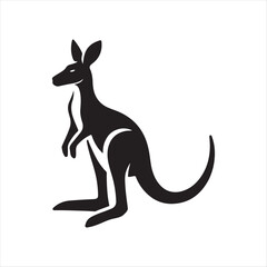 kangaroo vector illustration