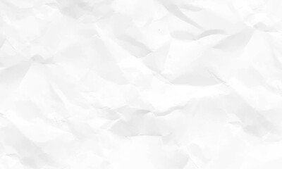 Paper texture Crumpled White. Recycled crumpled white paper texture or paper background, Top view.