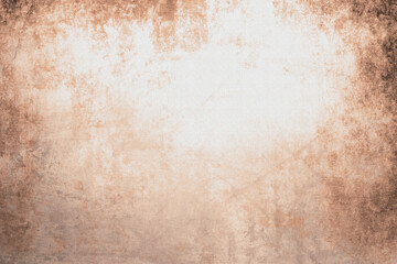 Old canvas vintage texture background in brown  tones. Horizontally. 