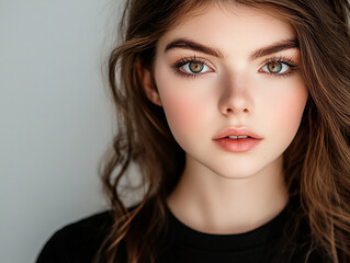 Fototapeta premium close up portrait of a woman