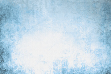 Old canvas texture background in blue  color tones. Horizontally. 