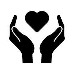 hand love vector icon