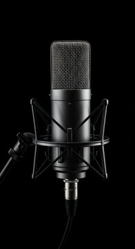 Studio Microphone: Professional Audio Recording Equipment for Podcasts, Vocals, and Music Production - High-Quality Sound Capture