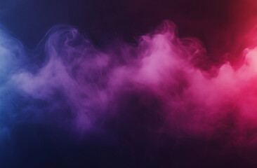 Abstract background featuring vibrant, colorful light and color effects set against a dark blue backdrop, creating a dynamic contrast and visually striking design