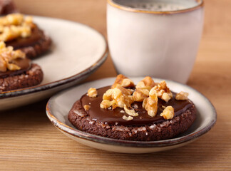 Double chocolate cookies