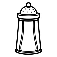 Salt Shaker Monoline Artwork