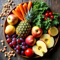 Healthy Food & Balanced Nutrition