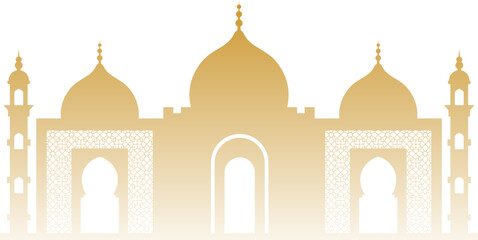 Islamic Mosque Silhouette