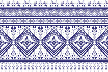 Native paisleys white elements Ethnic pattern.