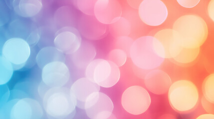 Fototapeta premium Soft pink abstract bokeh background