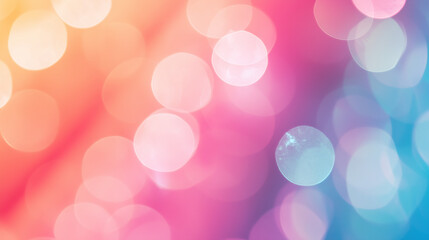 Fototapeta premium Soft pink abstract bokeh background