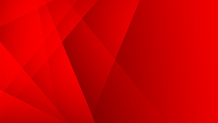 Obraz premium Red polygonal background with golden lines. Design template for brochures, flyers, magazine, banners etc.