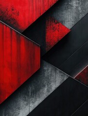 Modern Abstract Art on Display