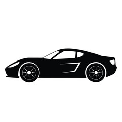 dynamic design silhouette racing a car template