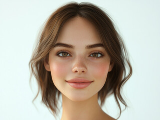 close up portrait of a woman	