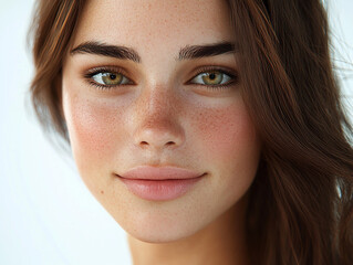 Fototapeta premium close up portrait of a woman 
