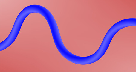 Abstract of blue wavy background. Vector illustration.