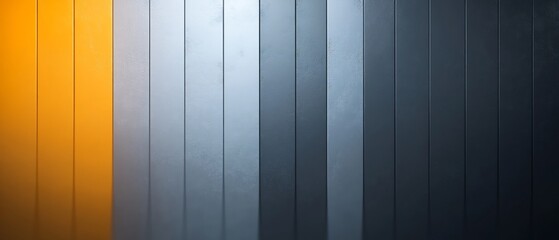 Abstract Gray Blue Orange Vertical Stripes Subtle Light Gradient. AI Generated