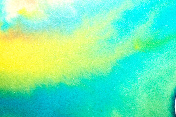 Vibrant Flowing watercolor Paint Swirls Background Abstract