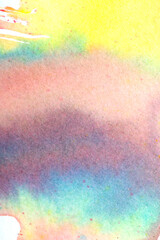 Vibrant Flowing watercolor Paint Swirls Background Abstract