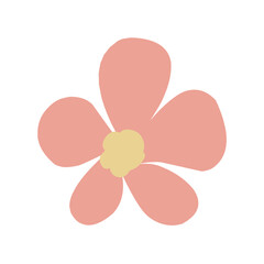 spring colorful flower vector