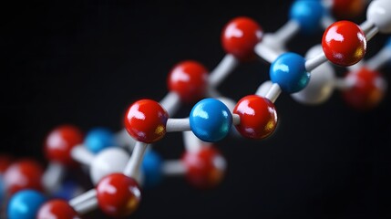 Molecular Visualization of Carnosine Peptide Structure