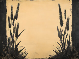Bold Minimalistic Flower Border