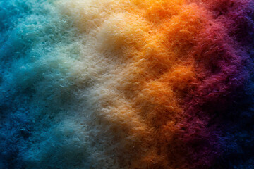 close up of colorful fabric