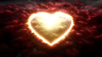 Fiery Heart of Light