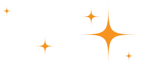 Star Icon for Graphic Design Projects, Vector sparkles icon isolated on white background. Star sparkles or Twinkling icon symbol signs for apps and websites Stars icon design template vector 



