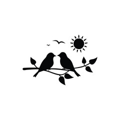  bird, animal, illustration, vector, tree, nature, branch, birds, silhouette, winter, bullfinch, 
