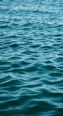 Tranquil Teal: Serene Waves & Ripples of Calm Ocean Water Texture, Nautical Background, Aquatic Depths, Oceanography Inspiration