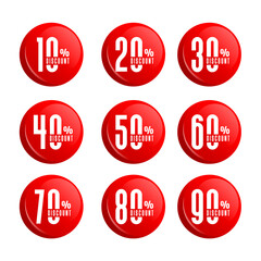 Discount Percentage Badges