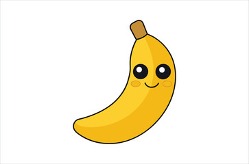 banana vector,  icon vector illustration,banana silhouette of a banana isolated on a white background, eps, png, svg, vector,