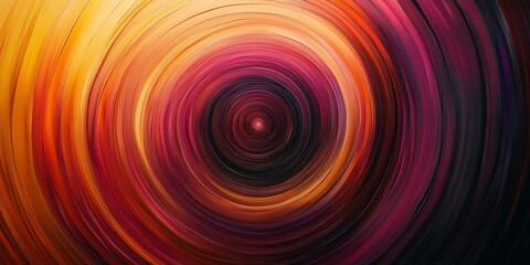 abstract artwork showcasing radial gradients with a focus on the elegant and smooth blending of colors in a circular pattern, creating a visually engaging composition wit