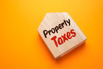 Property tax and house figure. Real estate levies, homeownership costs, and financial obligations...