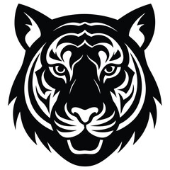 tiger head vector