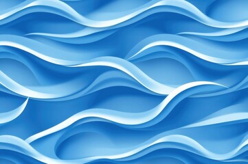 Fototapeta premium Abstract Blue Wave Background
