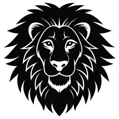 lion head vector illustration