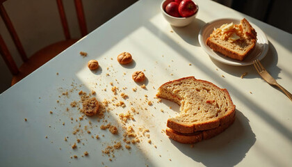 chocolate cake with nuts