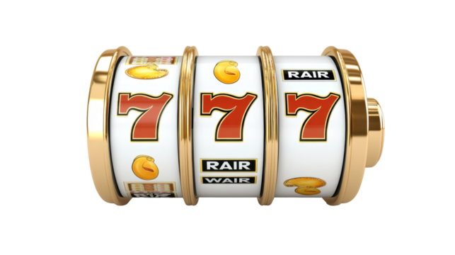 Exciting slot machine reels displaying vibrant symbols and numbers