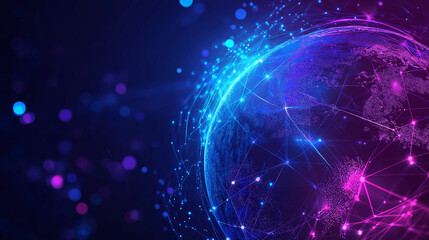 Concept of Technology and Future.