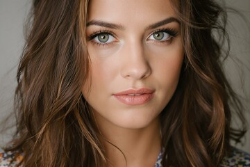 Obraz premium Stunning Female Beauty Portrait